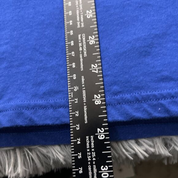 Disney Adult Shirt XXL Blue White Hanes Disneyland Resort 2011 Pullover Tee Mens - Picture 5 of 7